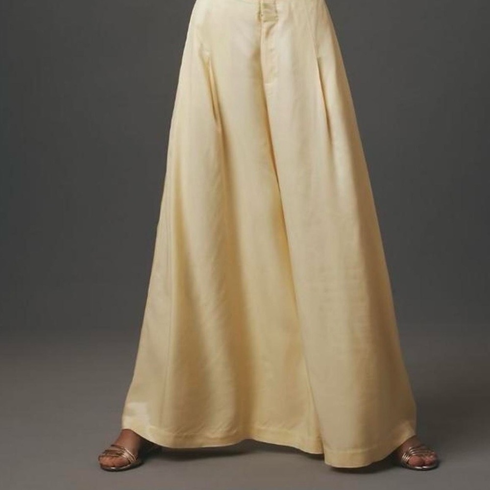 Maeve Silky A-line Palazzo Pant